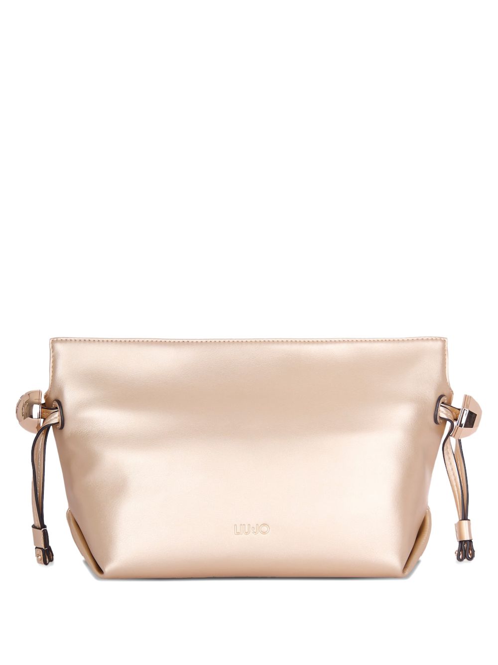 LIUJO Borsa a secchiello rosa metallizzato 