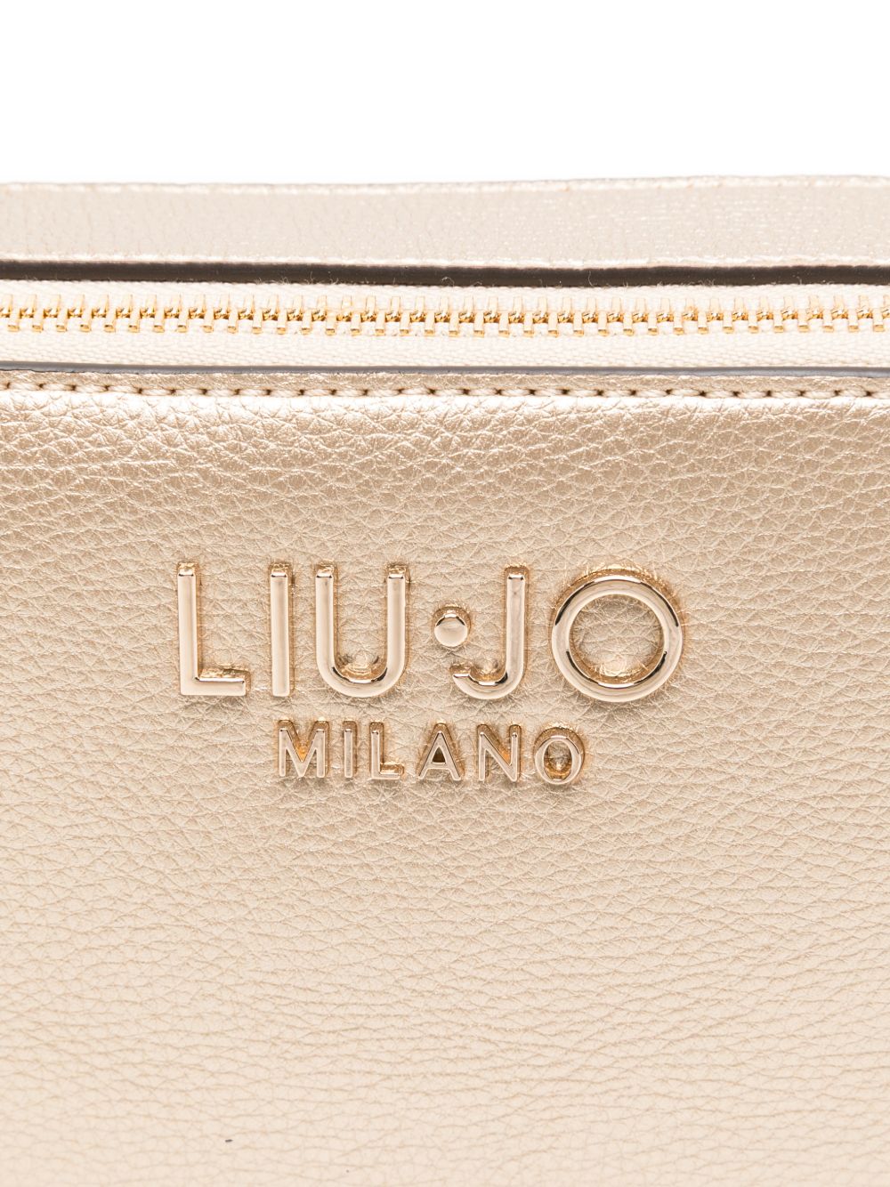 LIUJO Borsa a tracolla rose-gold con logo 