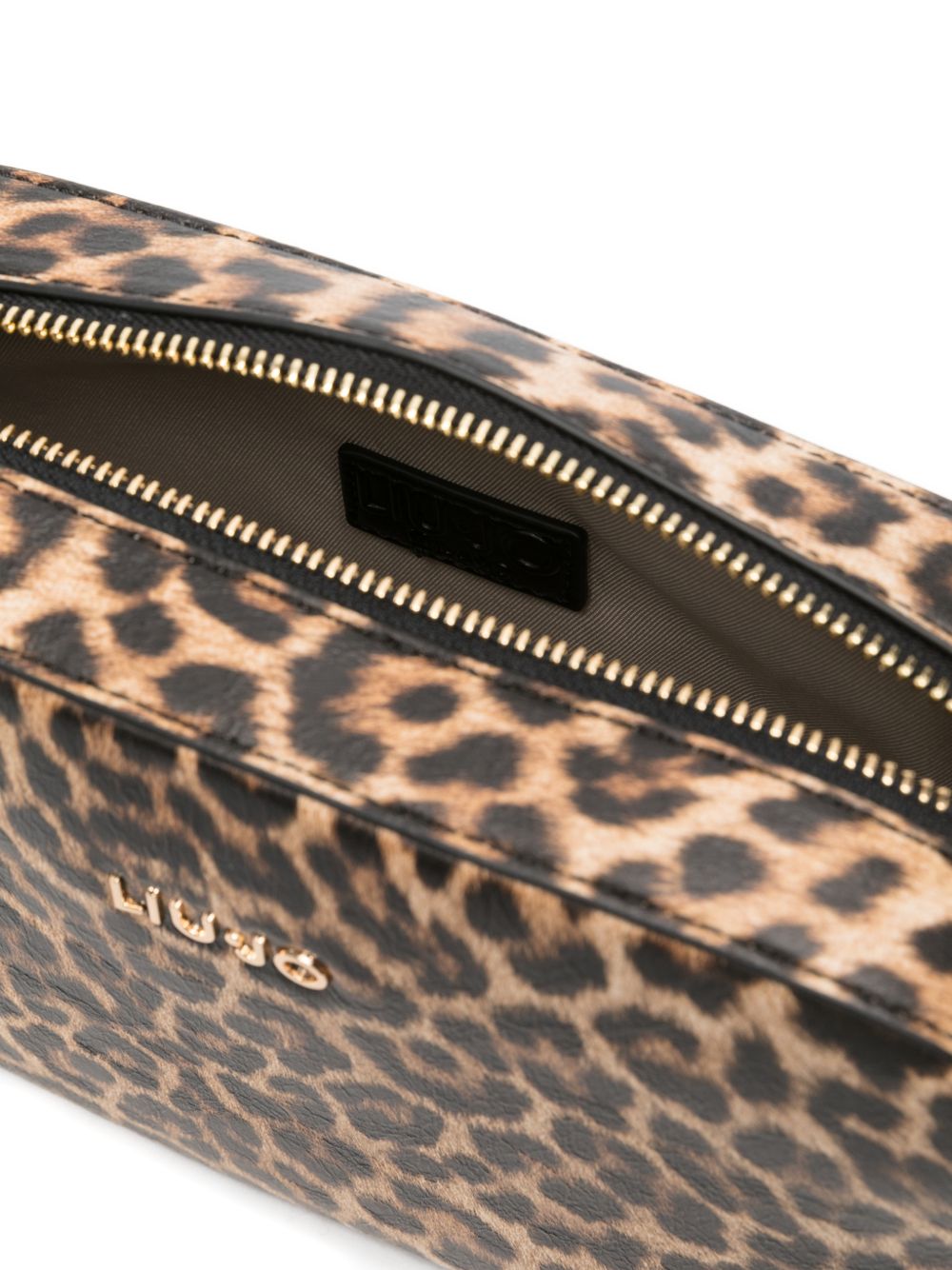 LIUJO Borsa a tracolla con stampa animalier 