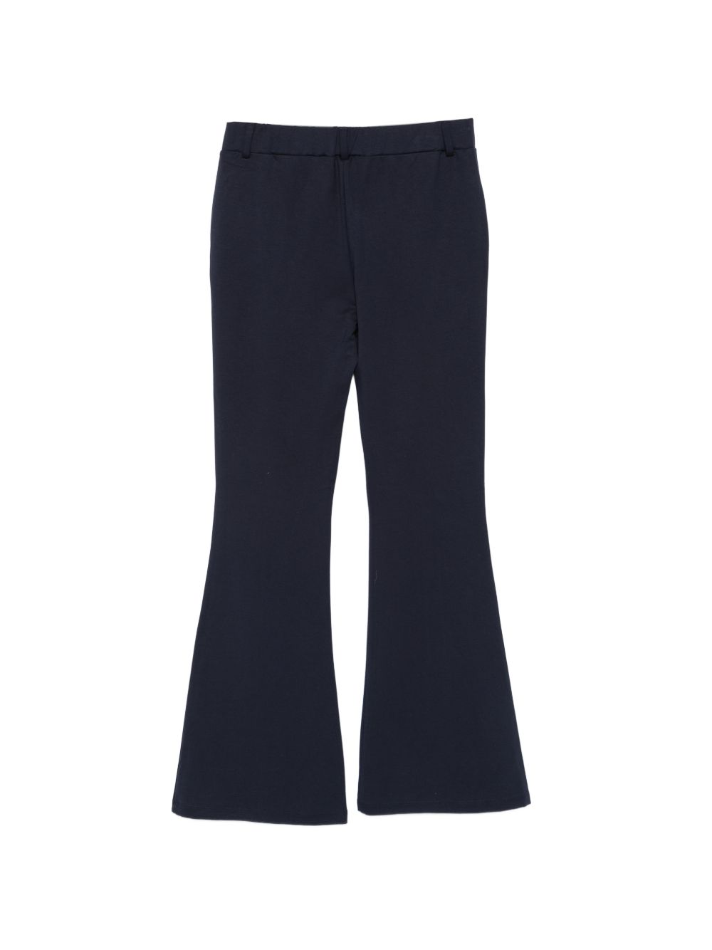 LIUJO Pantaloni blu navy a zampa di elefante 