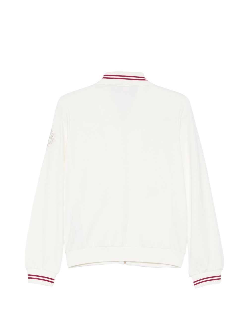 LIUJO Felpa con zip bianca 