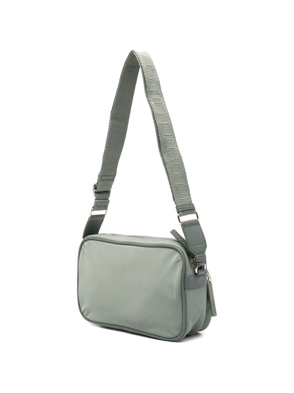 LIUJO Borsa tracolla grigia con logo 