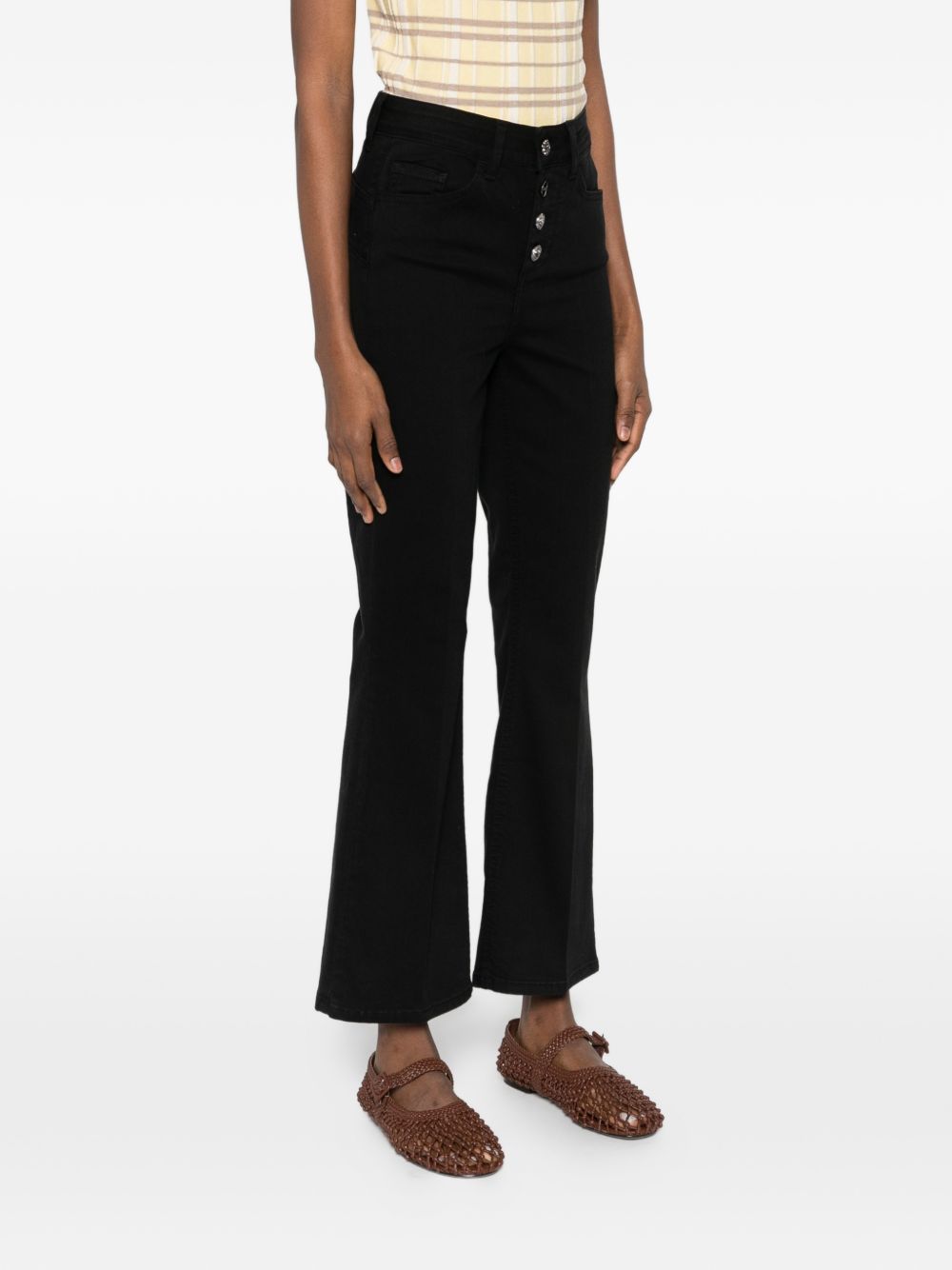 LIUJO Jeans lunghi neri 