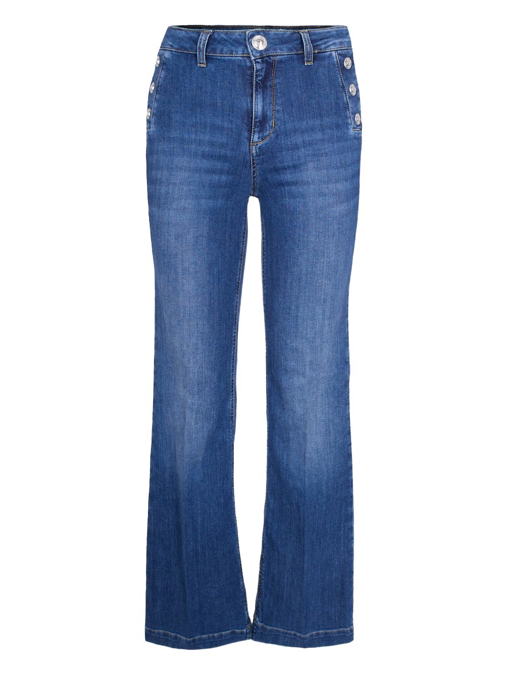LIUJO Jeans blu con bottoni 