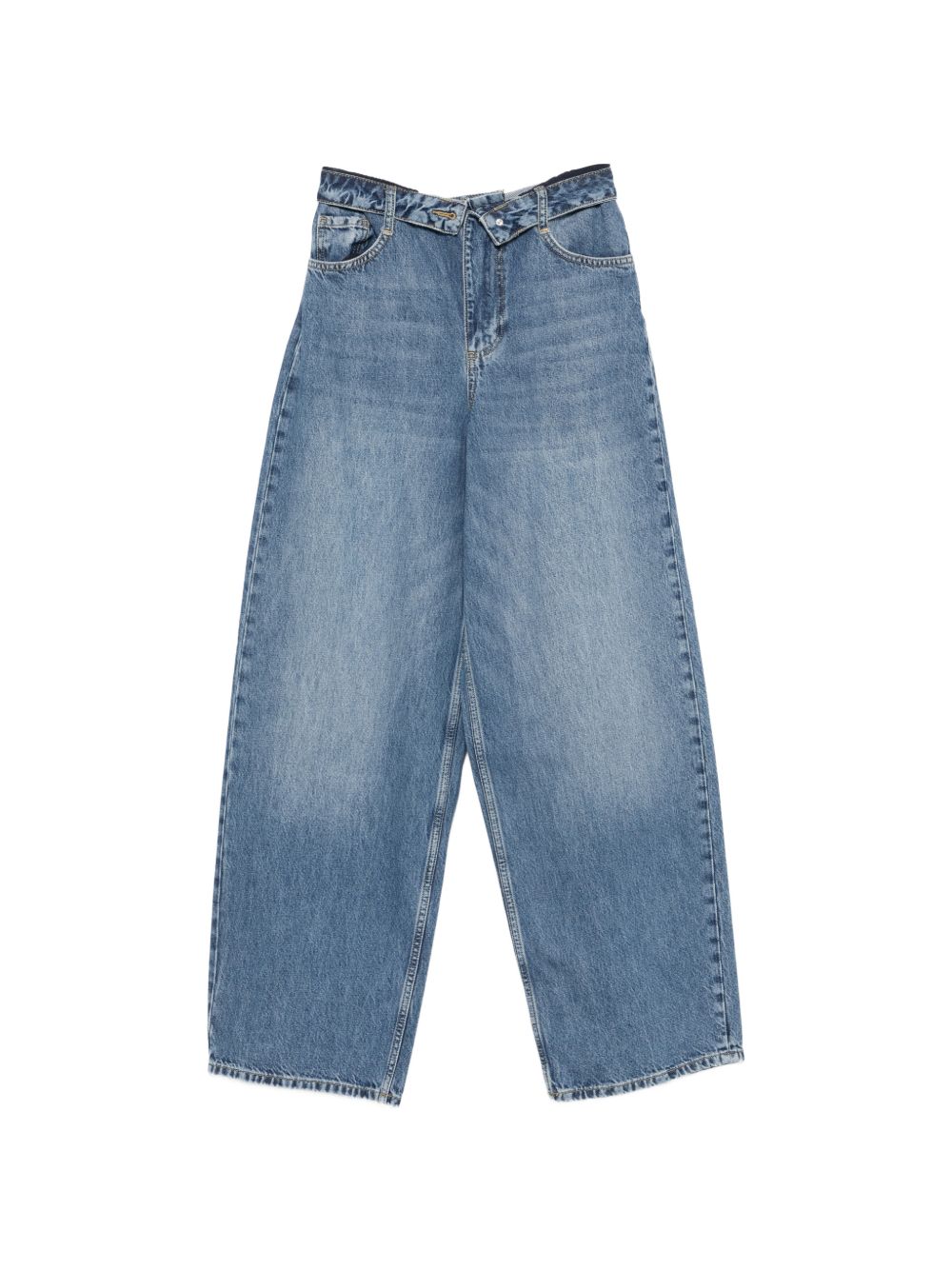 LIUJO Jeans barrel blu Elodie 