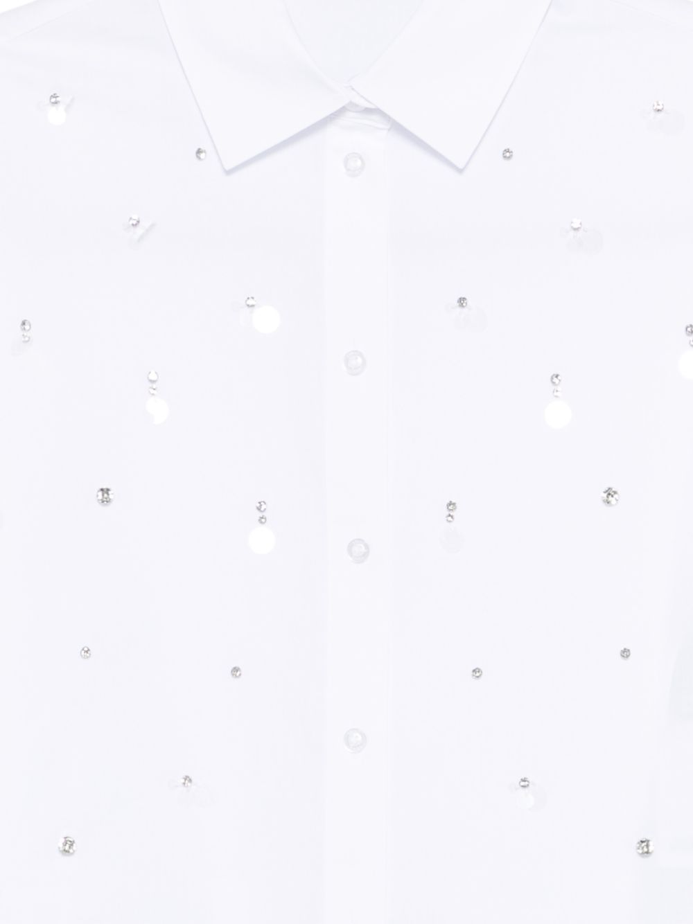 LIUJO Camicia a maniche lunghe con strass 