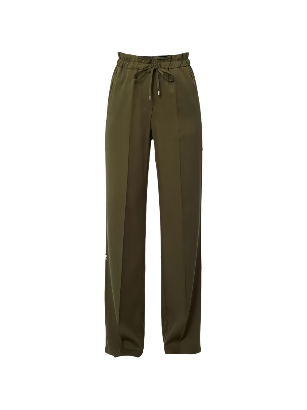 LIUJO Pantalone verde con coulisse in vita 