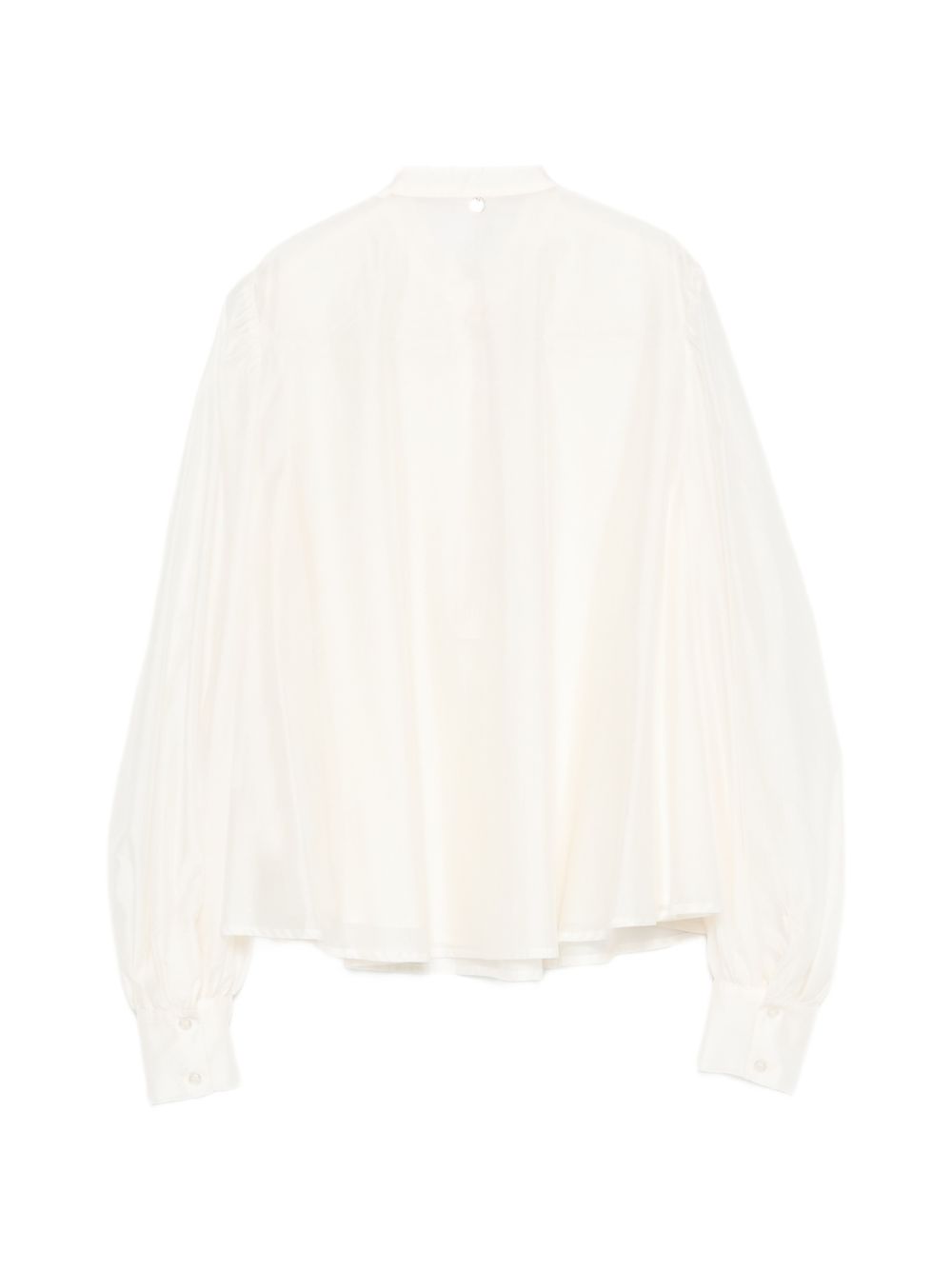 LIUJO Blusa camicia bianca impreziosita da trass 