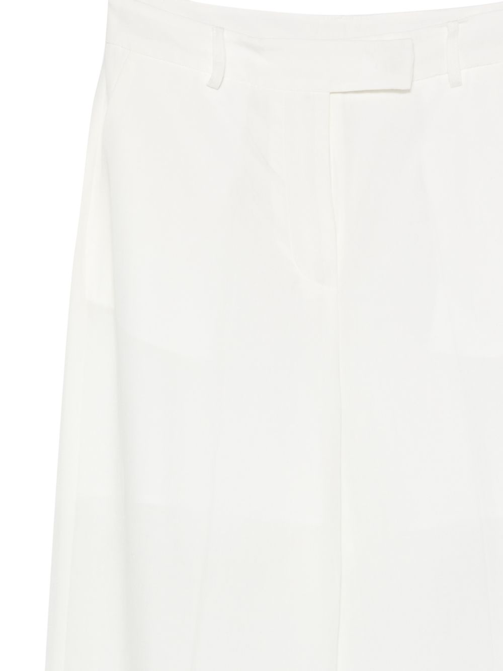 LIUJO Pantaloni in lino bianco 