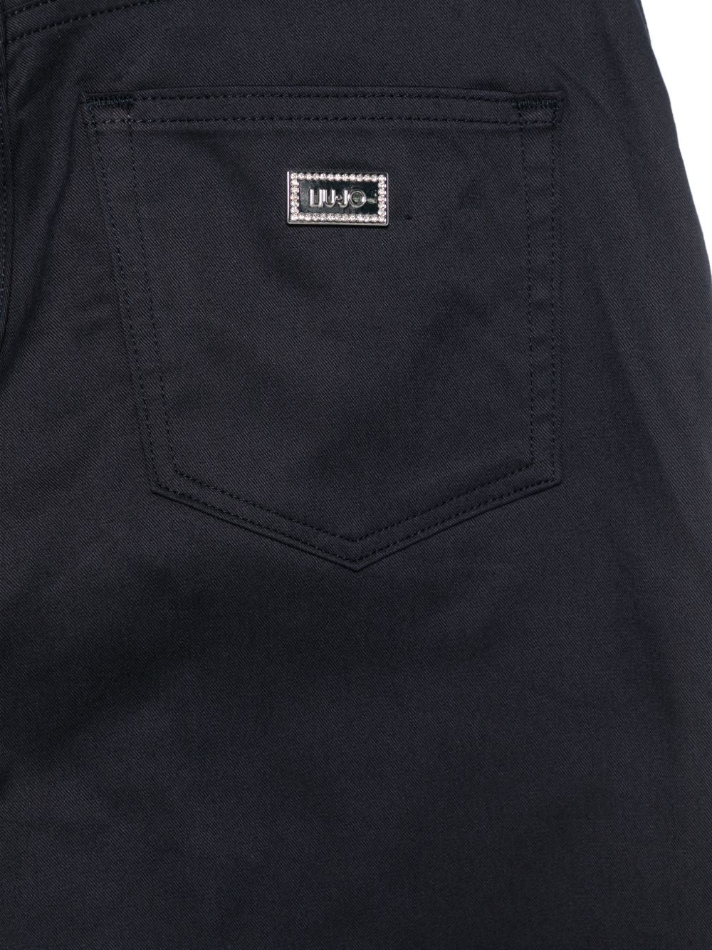 LIUJO Pantaloni blu a gamba dritta 