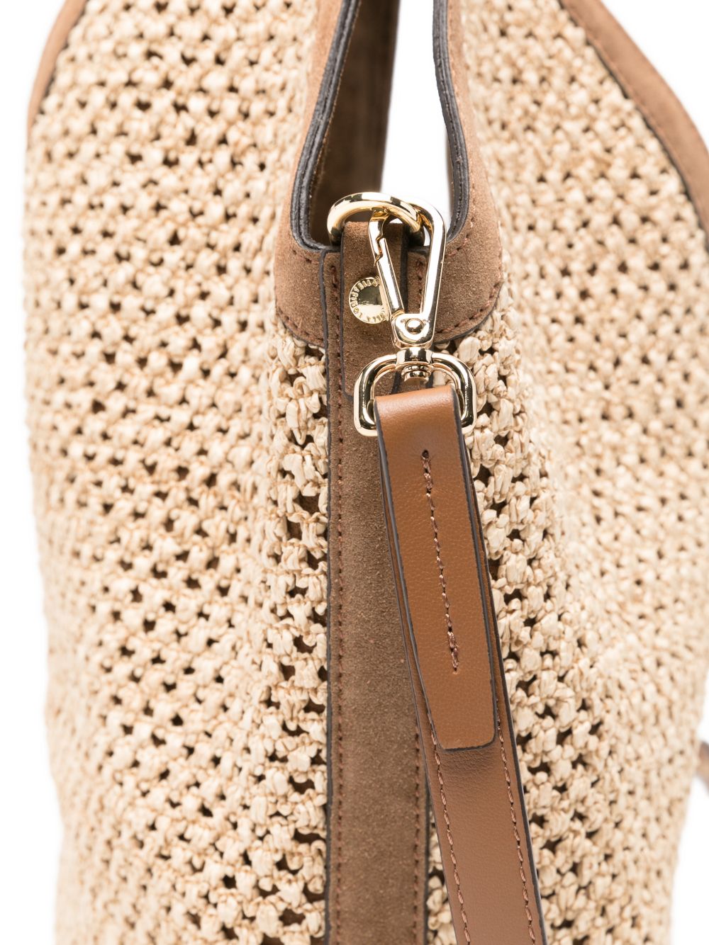 LORISTELLA Borsa a spalla Lysa beige 