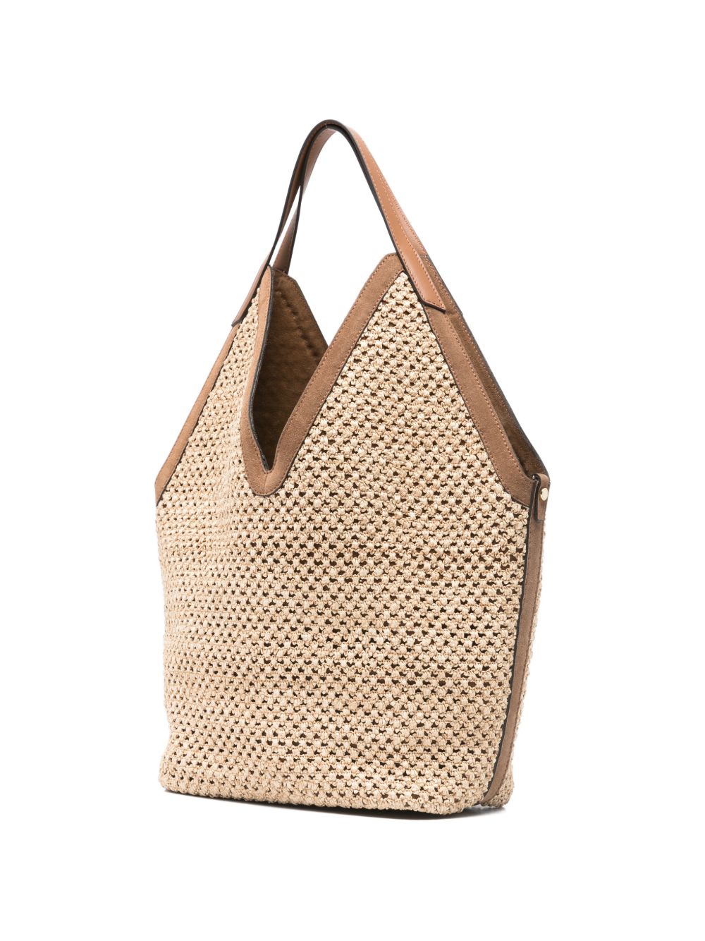 LORISTELLA Borsa a spalla Lysa beige 