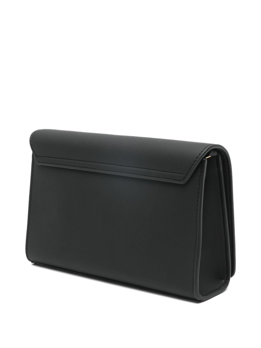 LOVE MOSCHINO Borsa nera con tracolla a catenina 