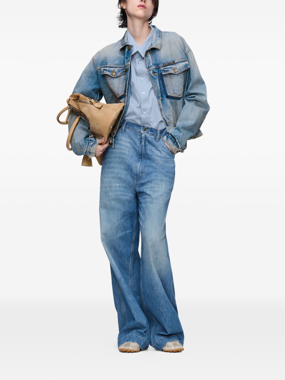 MAISON MARGIELA Giacca in denim azzurro 