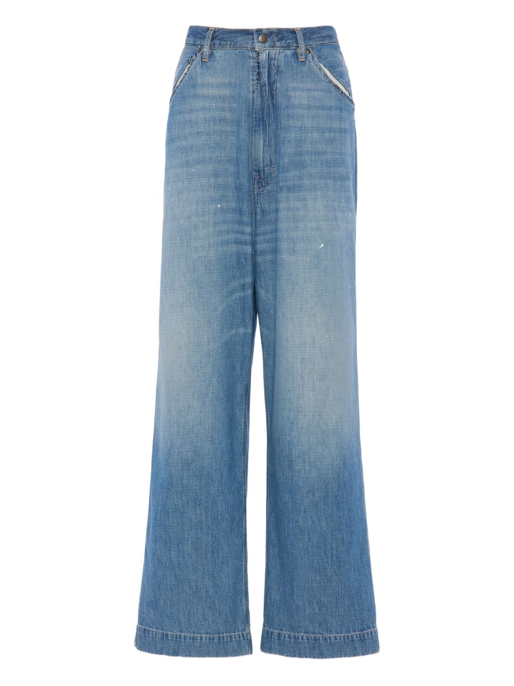 MAISON MARGIELA Jeans blu effetto washed 