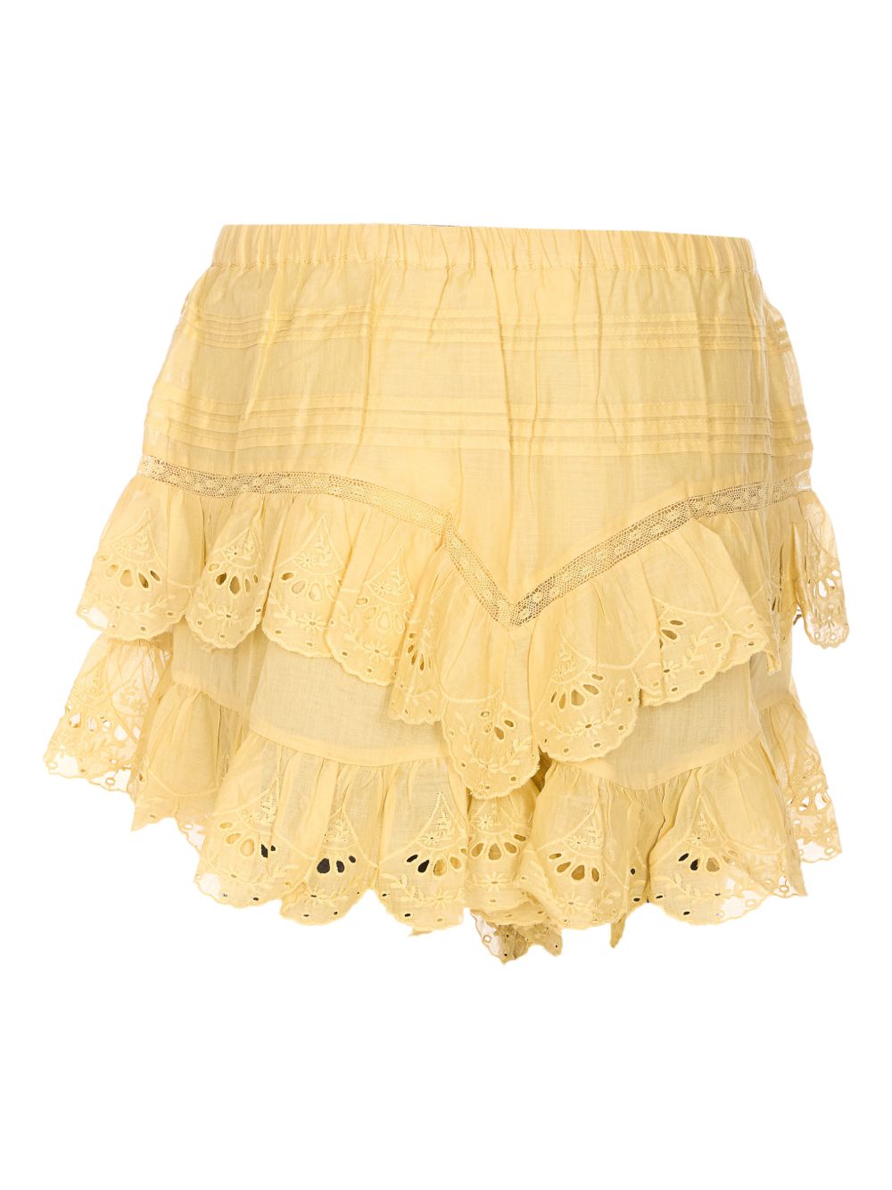 MARANT ETOILE Short in San Gallo giallo 
