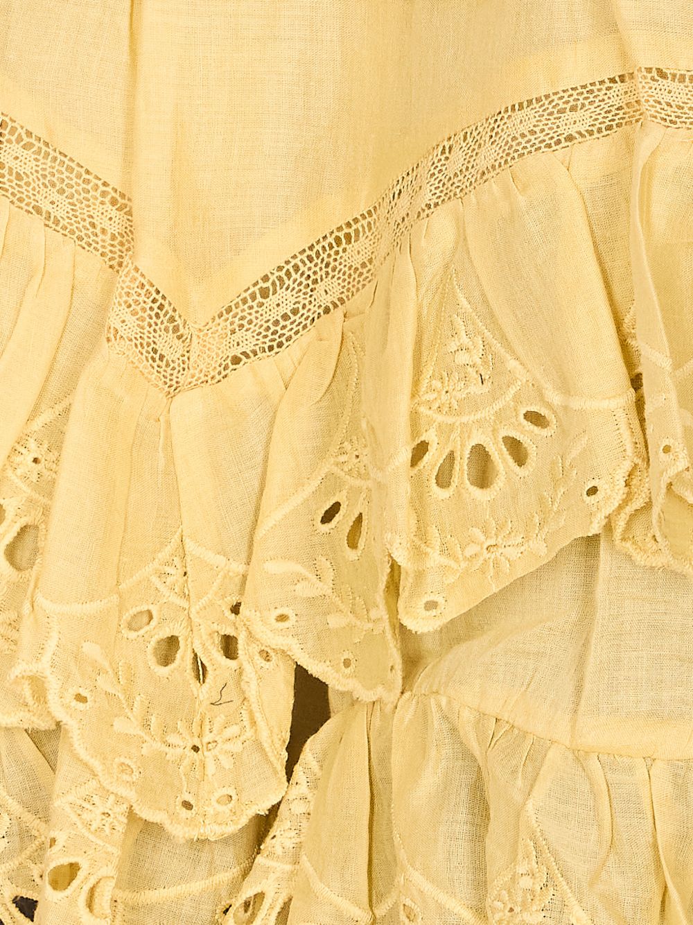 MARANT ETOILE Short in San Gallo giallo 