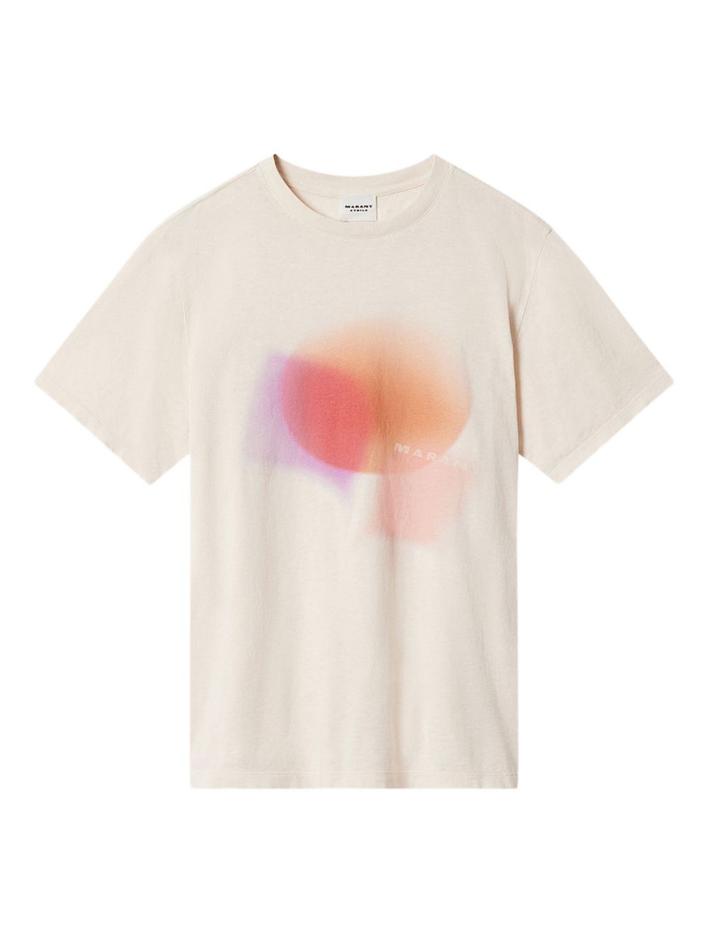 MARANT ETOILE T-shirt con stampa grafica astratta 