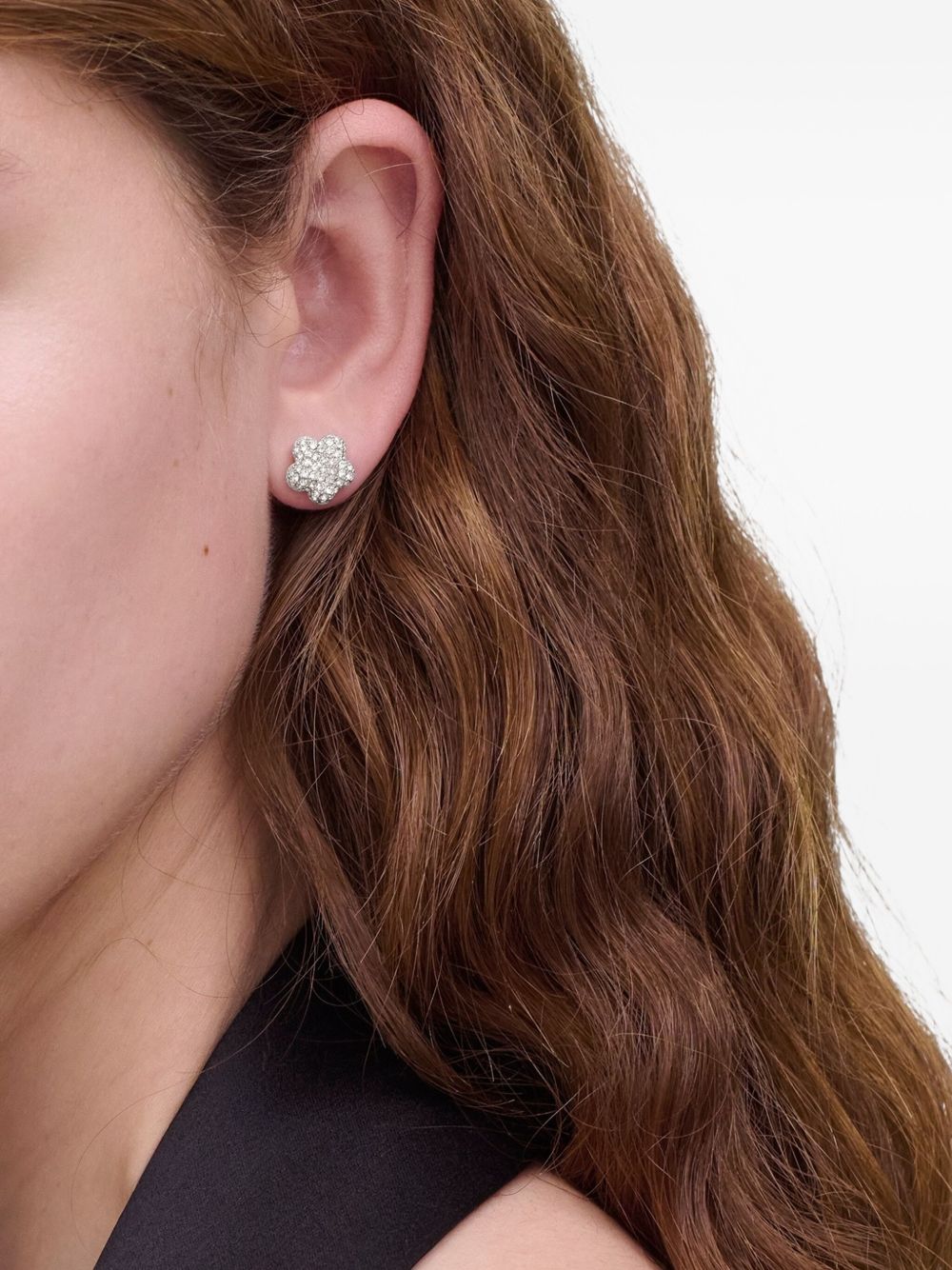 MARC JACOBS Orecchini a  fiore con strass 