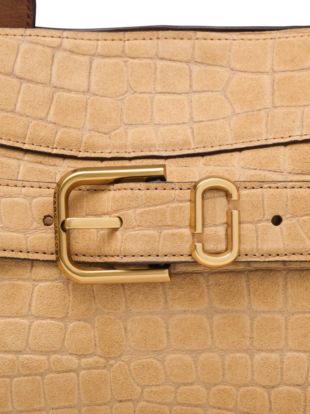 MARC JACOBS Borsa piccola Dakota in camoscio beige 