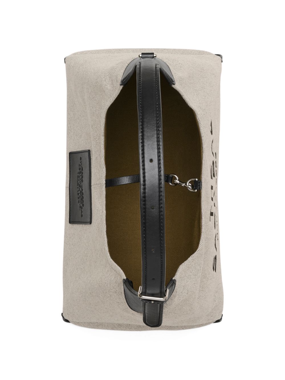 MARC JACOBS Borsa The Sack in cotone grigio 