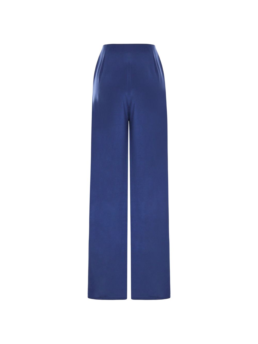 MAX MARA Pantaloni Palude in seta blu 