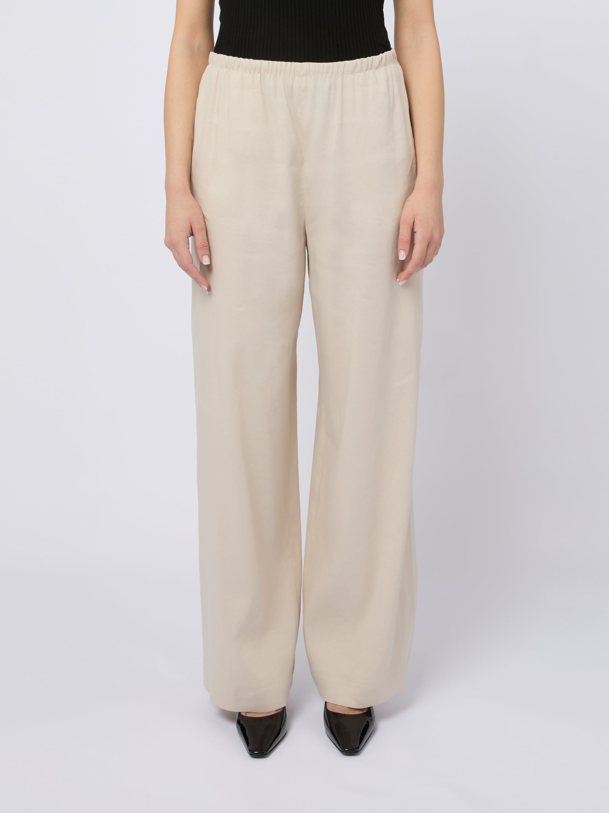 MAX MARA Pantaloni lunghi in beige Destino 