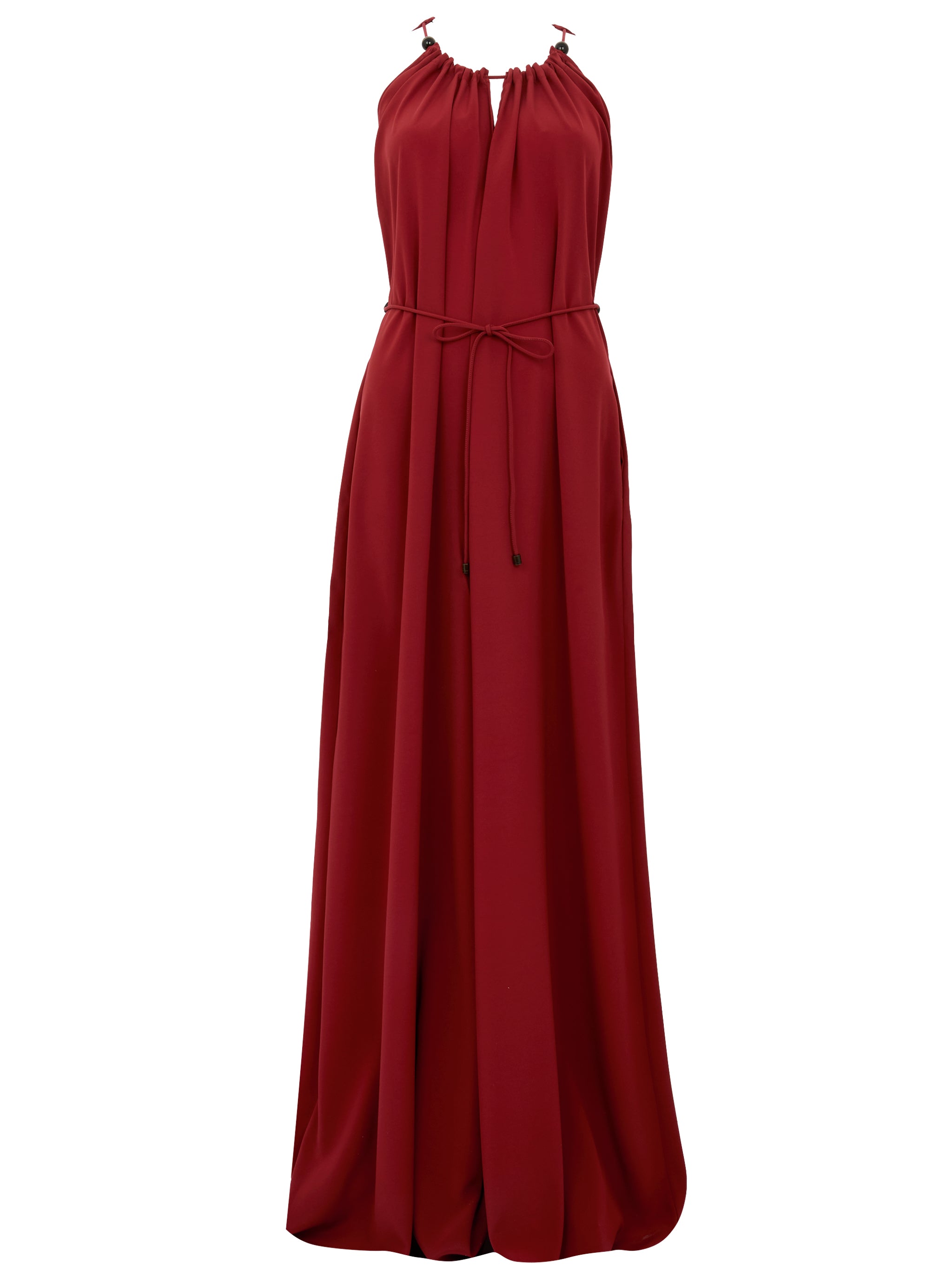 MAX MARA Tuta elegante Malamaro rossa 
