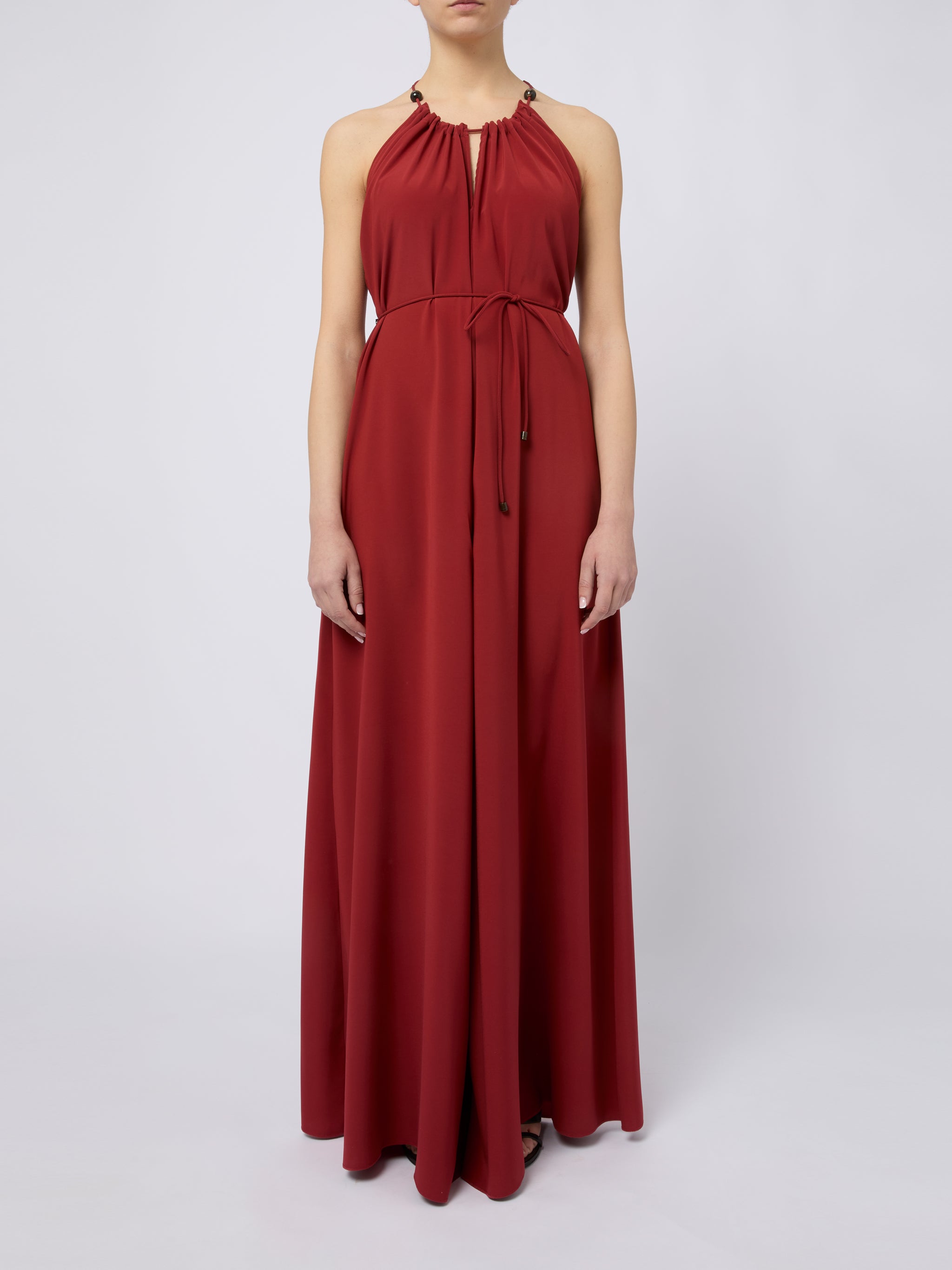 MAX MARA Tuta elegante Malamaro rossa 