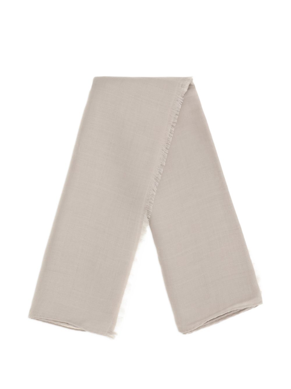 MAX MARA Sciarpa Azinnia in lana e seta beige 
