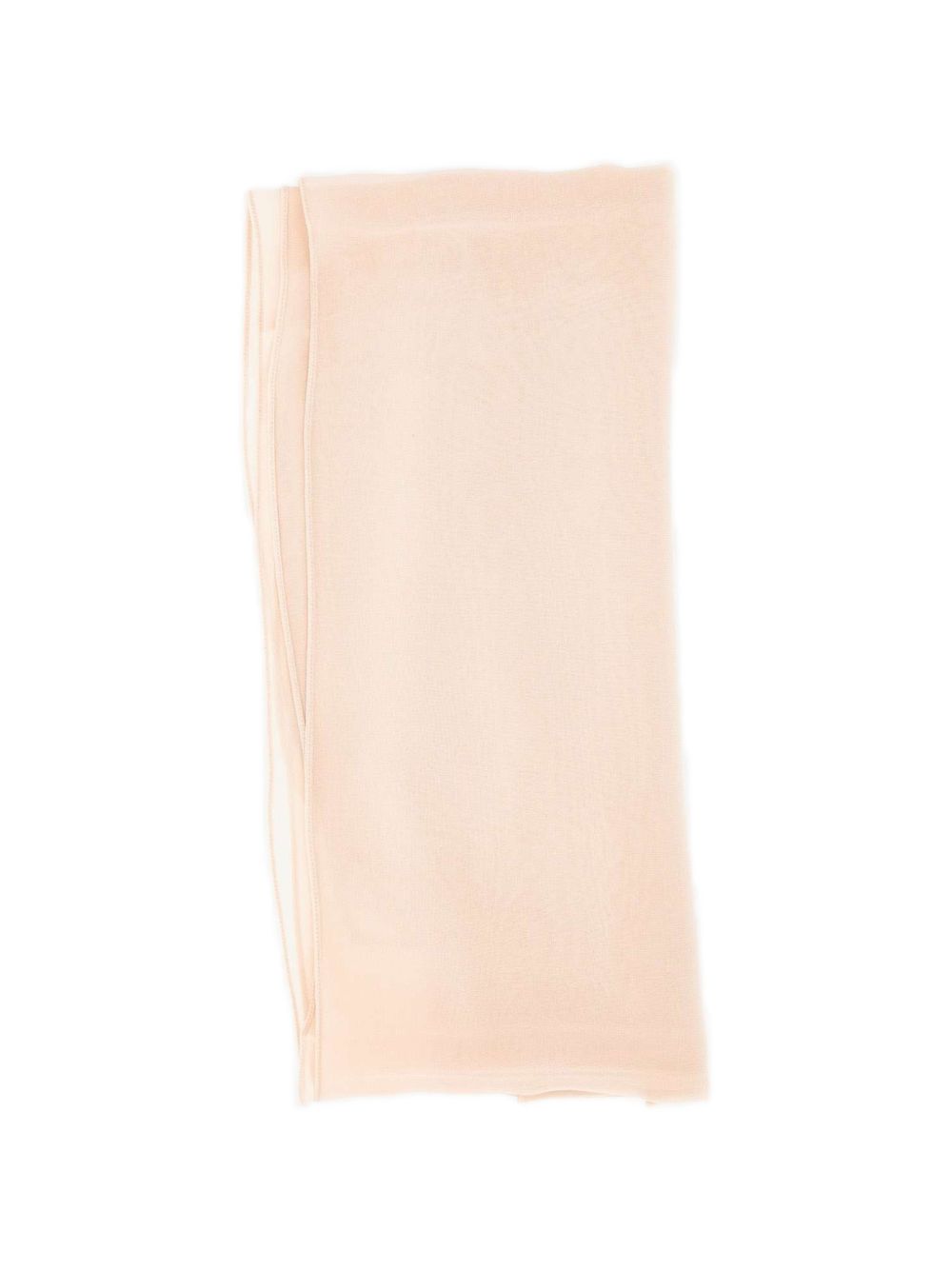 MAX MARA Sciarpa leggera in seta rosa cipria 