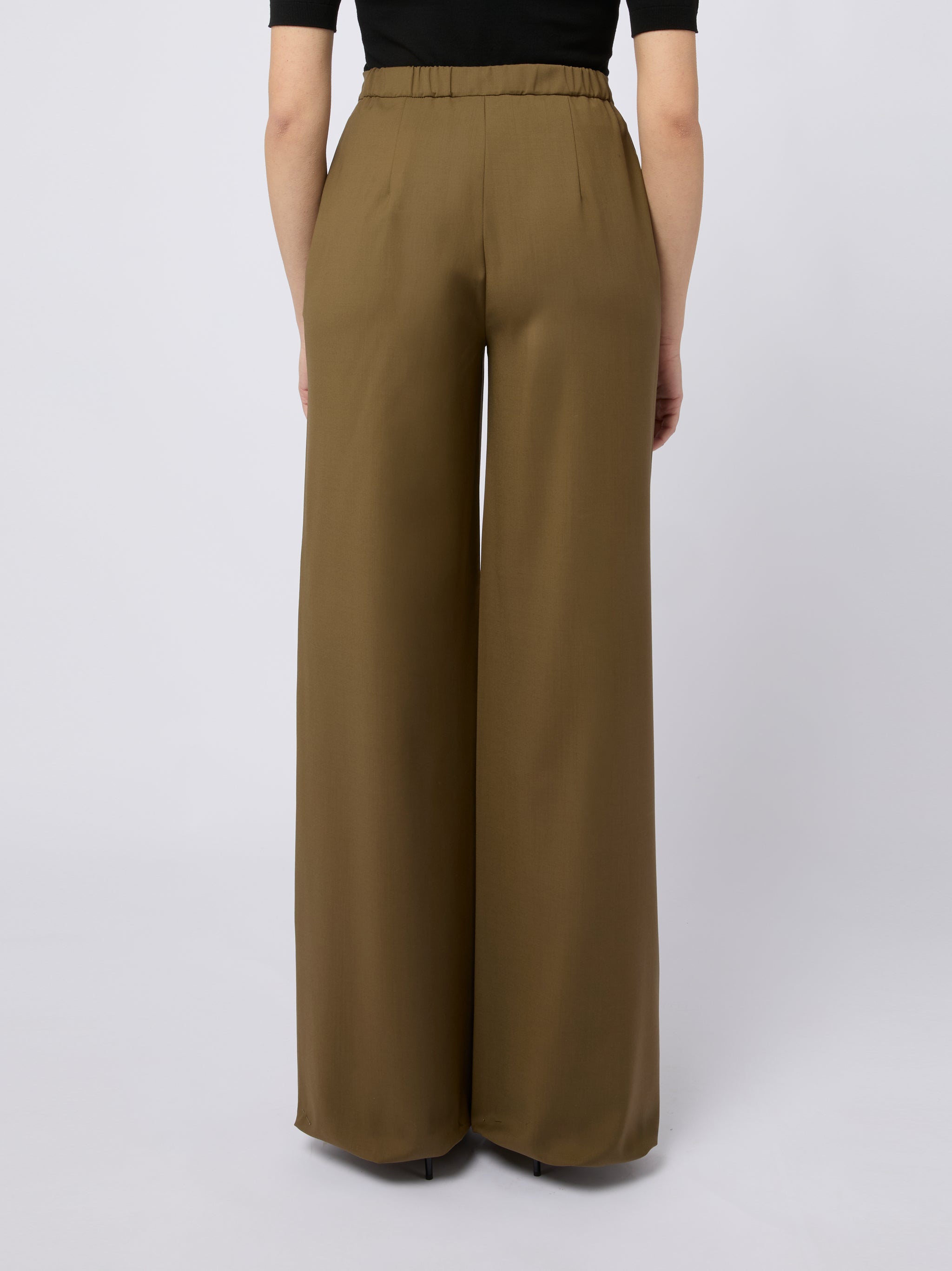 MAX MARA STUDIO Pantaloni Corone con coulisse in vita 