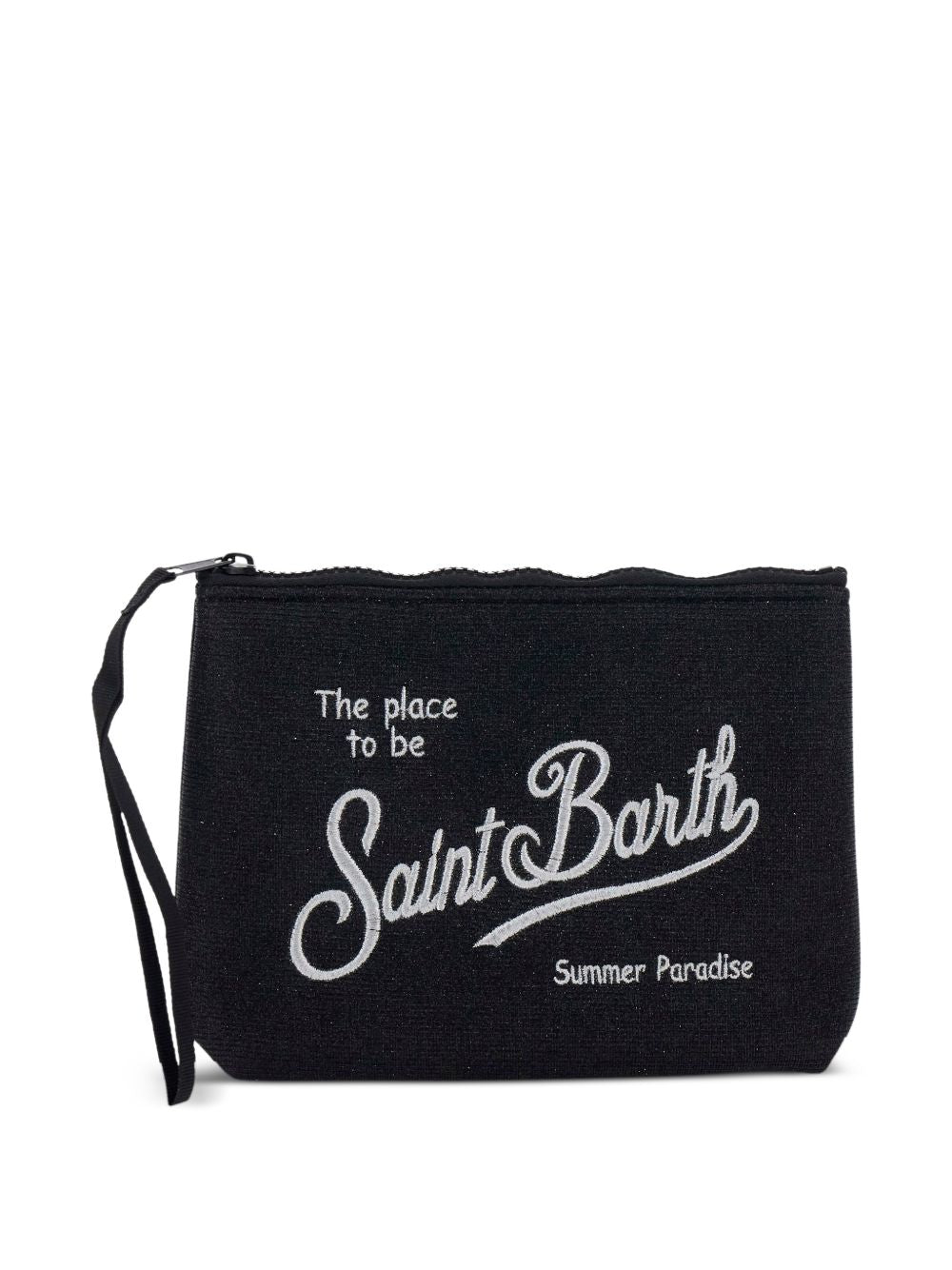 MC2 SAINT BARTH Pochette Aline Lurex nera 