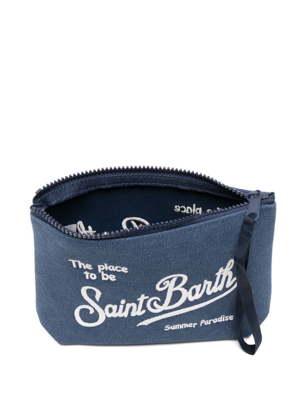 MC2 SAINT BARTH Pochette clutch bag Alina blu 