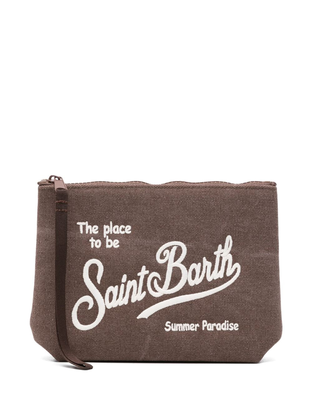MC2 SAINT BARTH Pochette clutch bag Alina marrone 