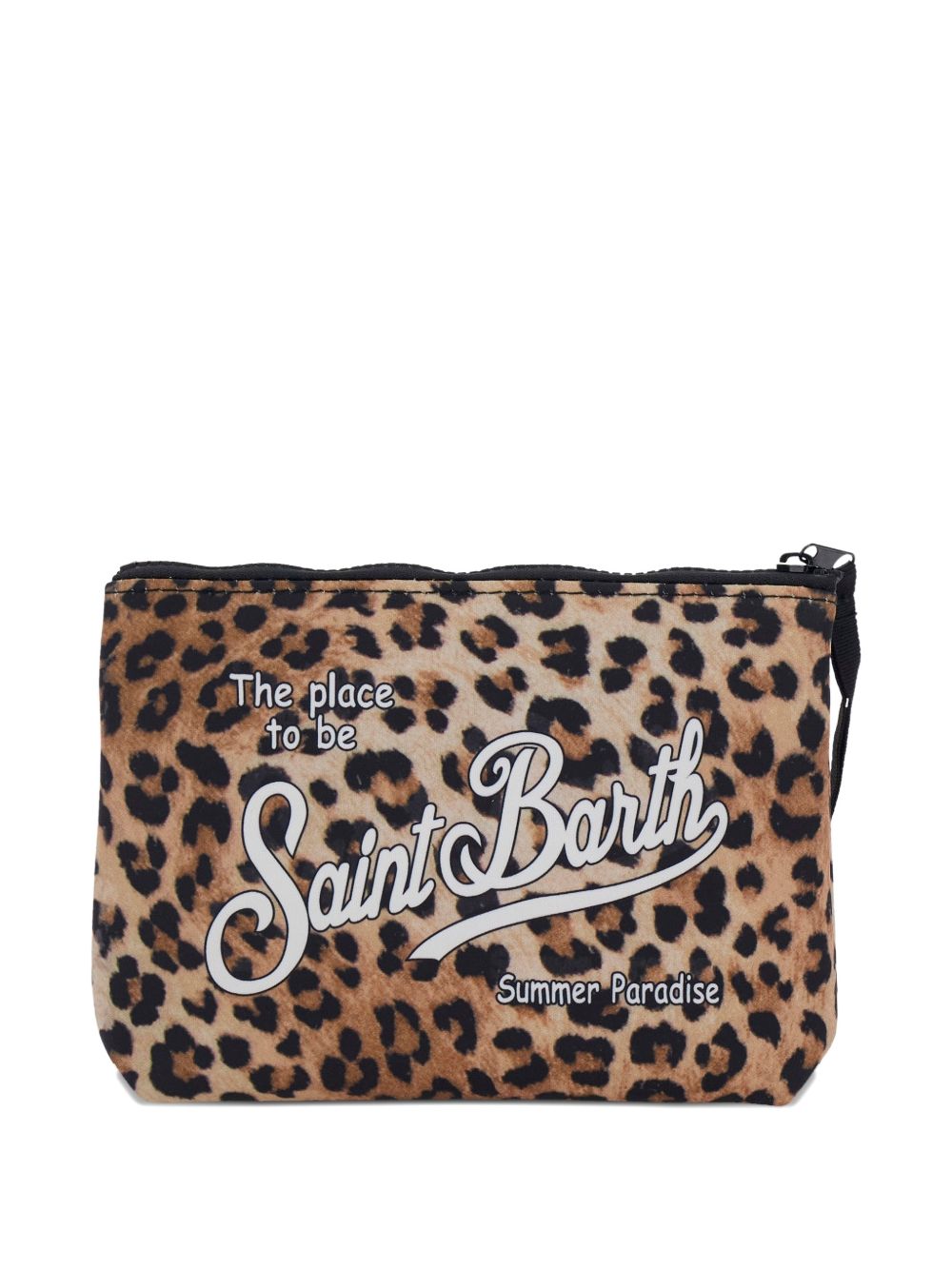 MC2 SAINT BARTH Pochette Aline con logo effetto maculato 
