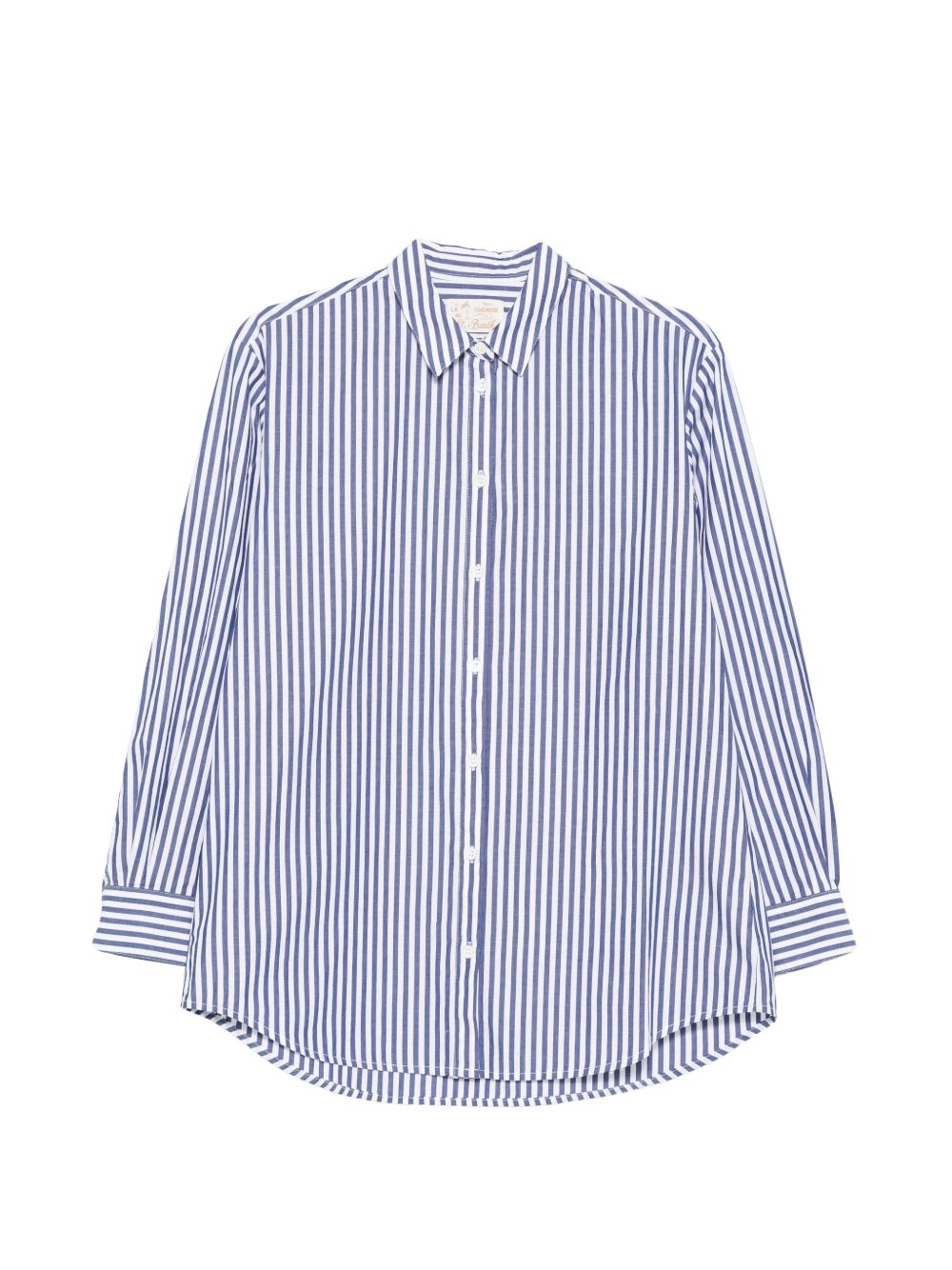 MC2 SAINT BARTH Camicia Brigitte a righe blu 