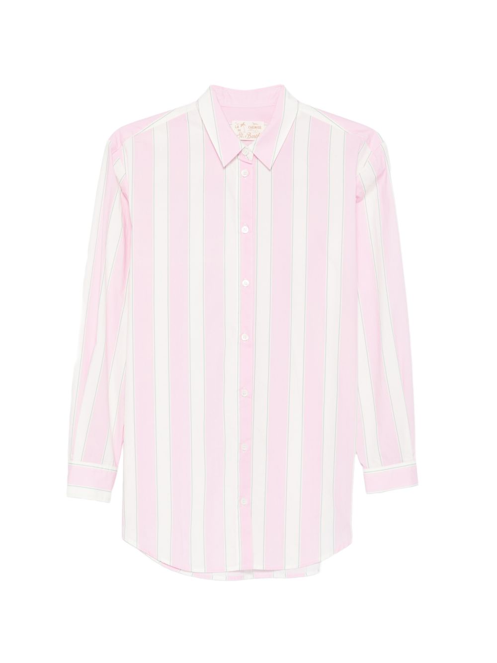 MC2 SAINT BARTH Camicia Brigitte a righe rosa 