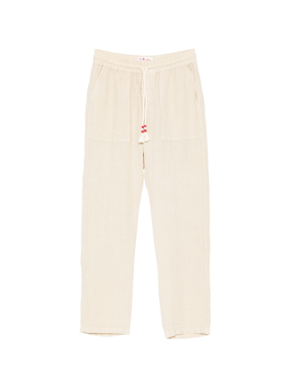 MC2 SAINT BARTH Pantaloni beige Calais in morbido lino 