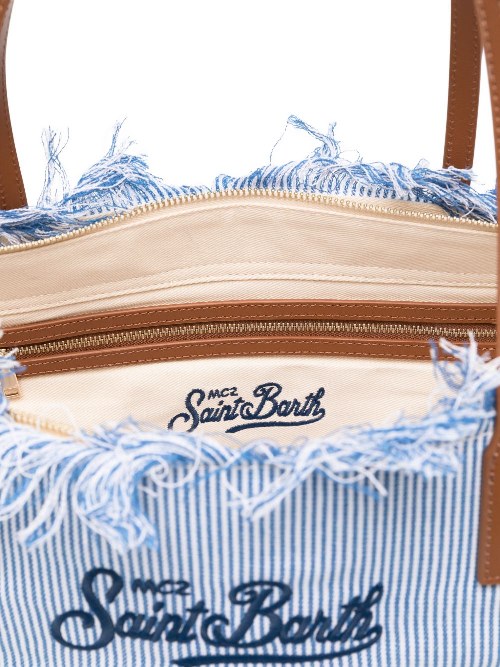 MC2 SAINT BARTH Borsa Shopping City Bag Fringe 
