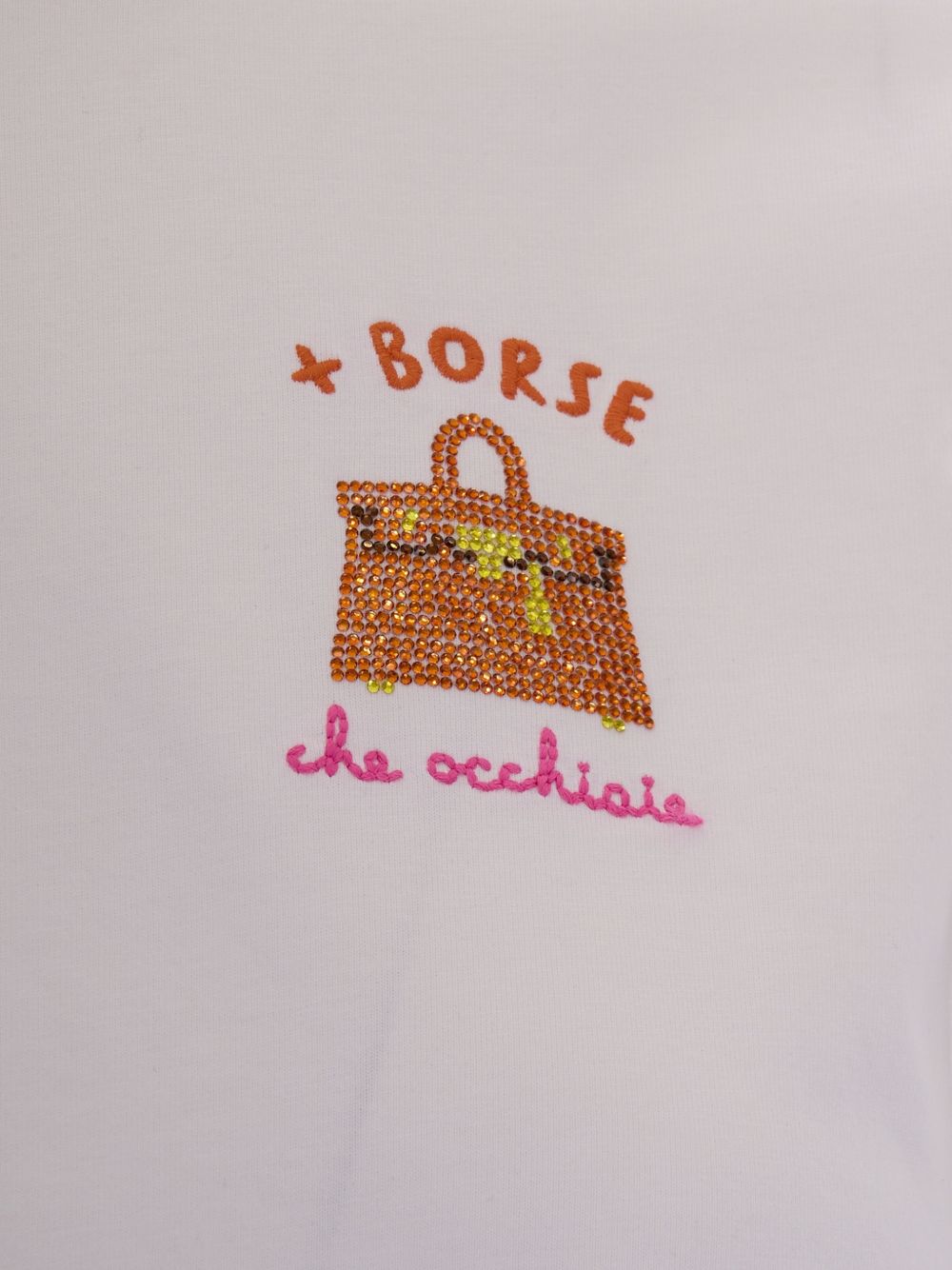 MC2 SAINT BARTH T-shirt Emilie in cotone bianca a maniche corte 