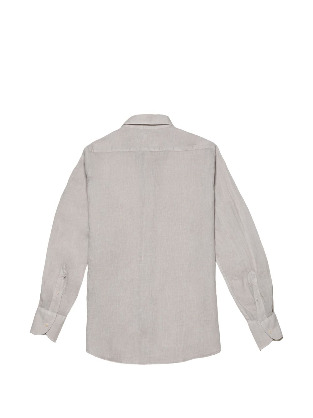 MC2 SAINT BARTH Camicia Pamplona in lino beige 