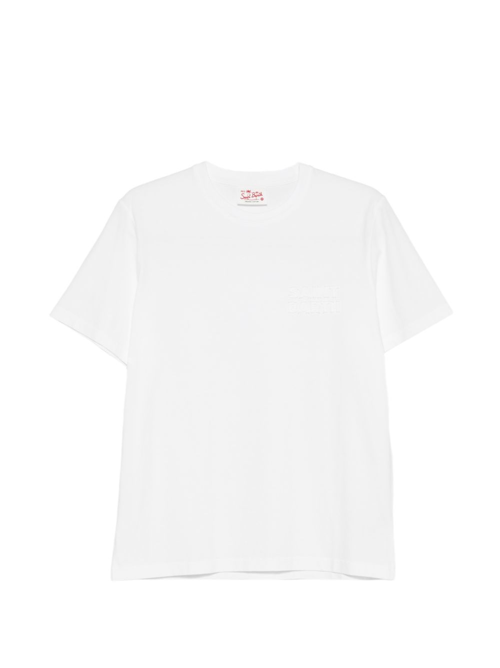 MC2 SAINT BARTH T-shirt a maniche corte Portofino bianca 