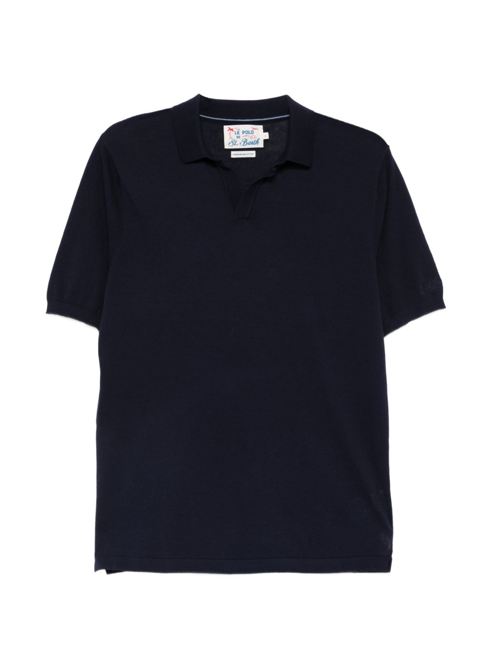 MC2 SAINT BARTH Polo Sloan in cotone blu navy 