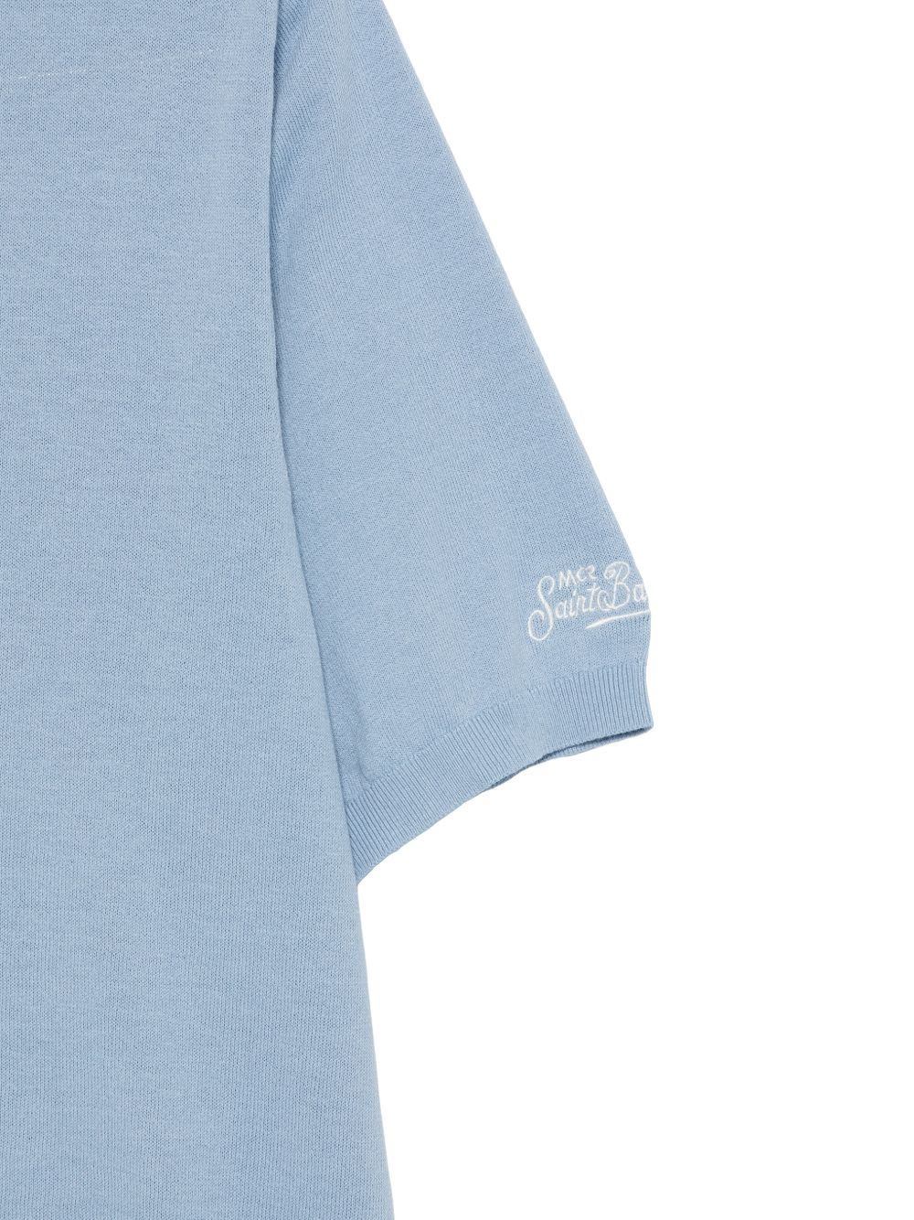 MC2 SAINT BARTH Polo Sloan in cotone azzurro 