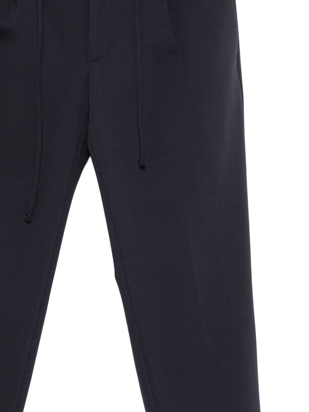 MICHAEL COAL Pantaloni lunghi neri a gamba dritta 
