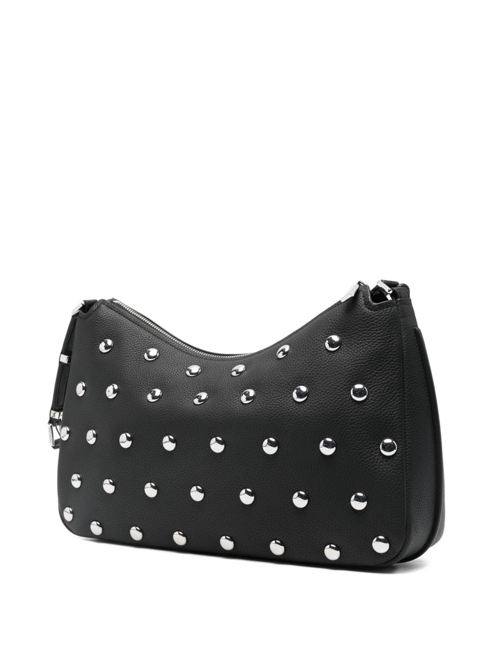 MICHAEL KORS Borsa a spalla nera con borchie 