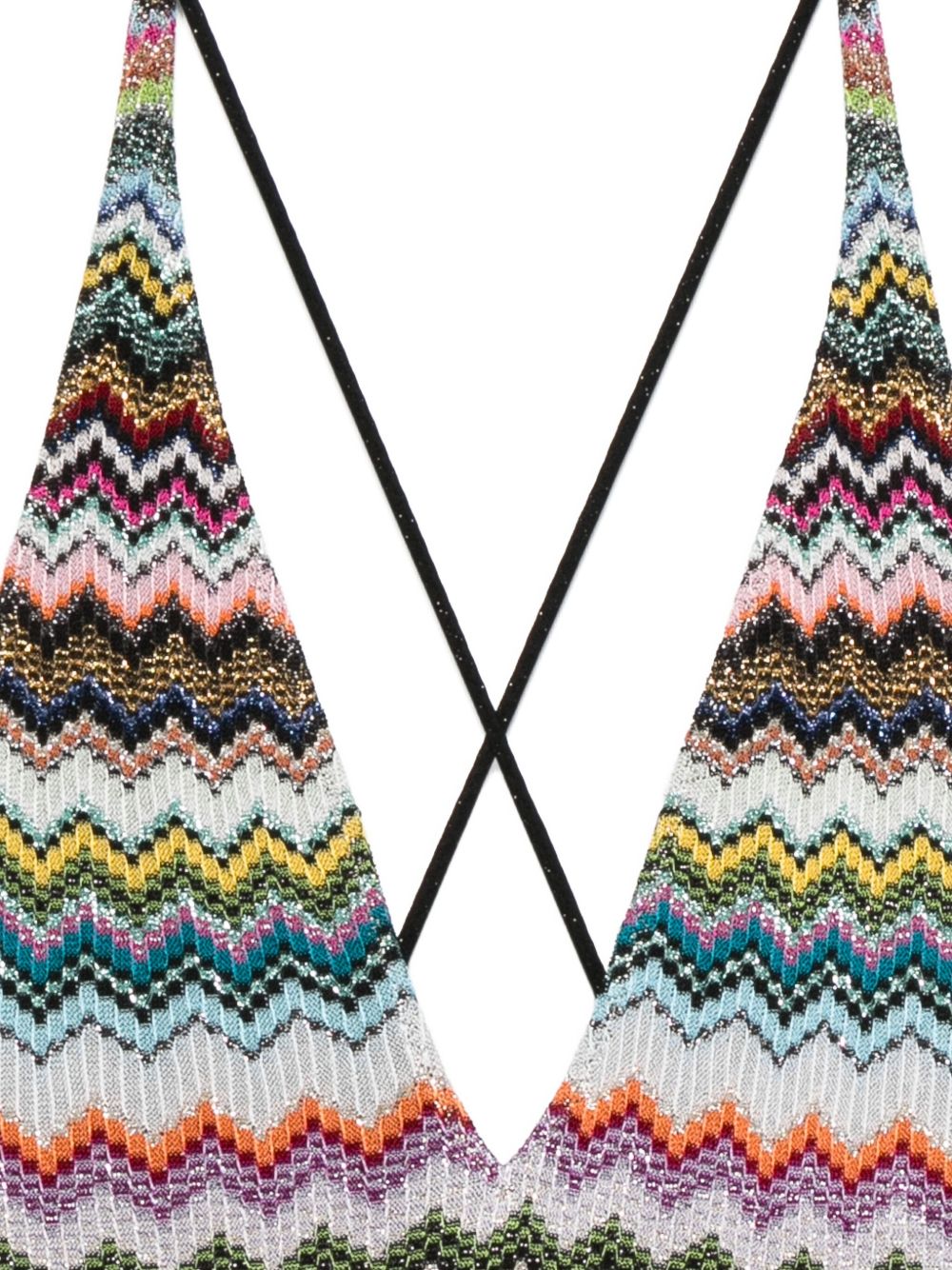 MISSONI Costume da bagno multicolore con scollo a V 