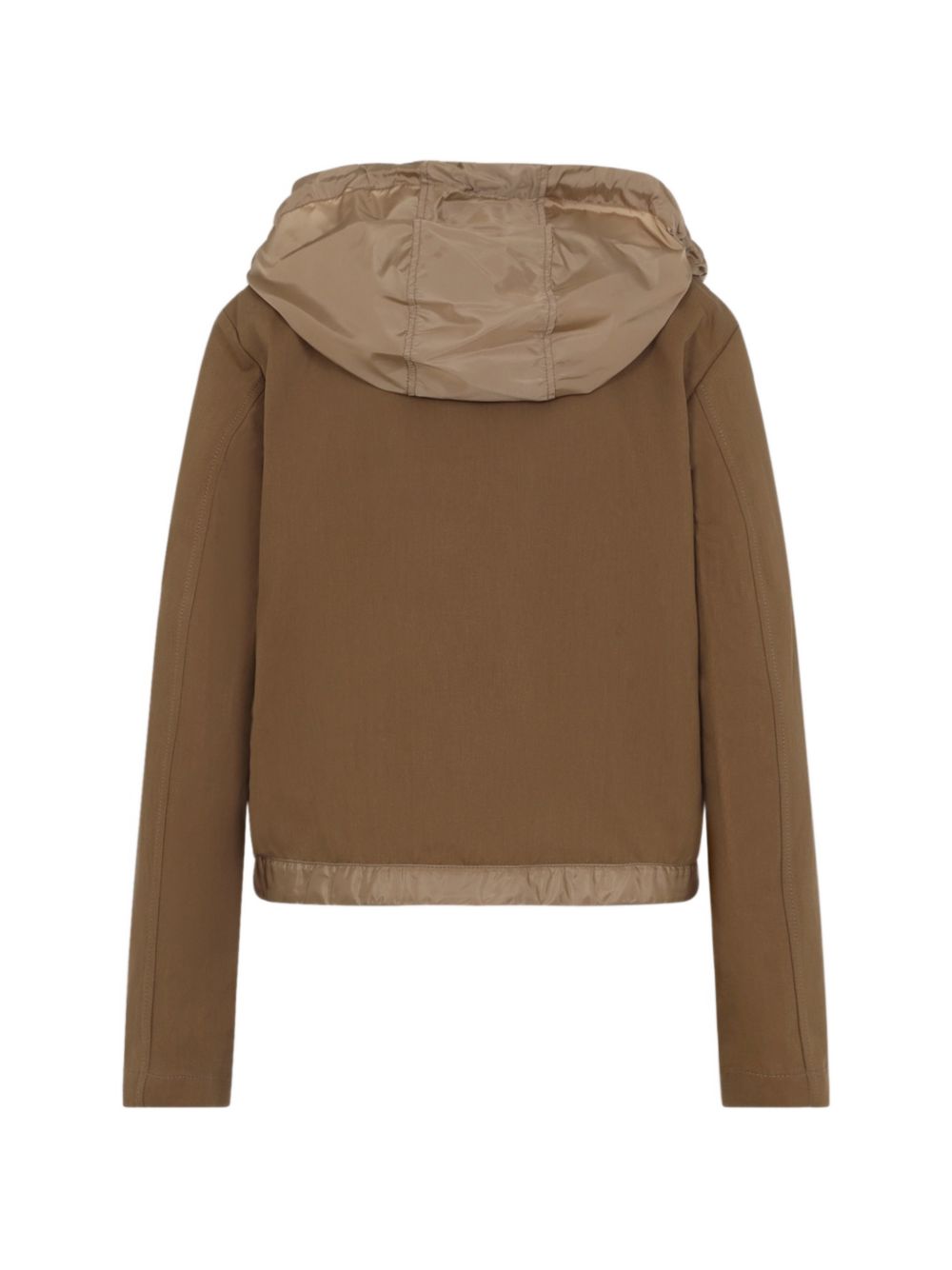 MONCLER Giacca Aconitum color cuoio con bottoni 