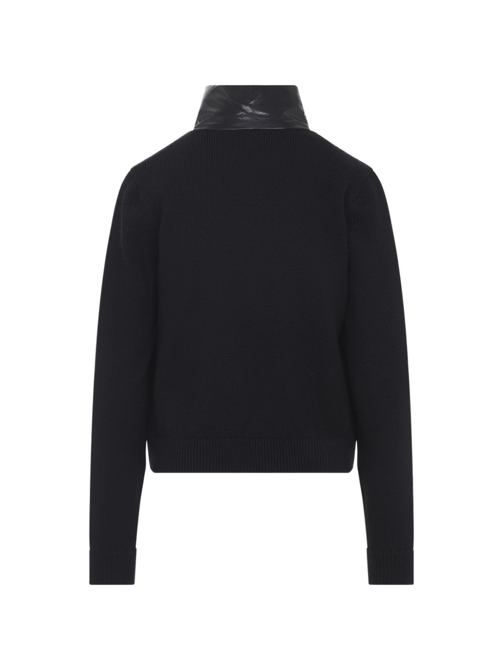 MONCLER Piumino combinato in maglia 